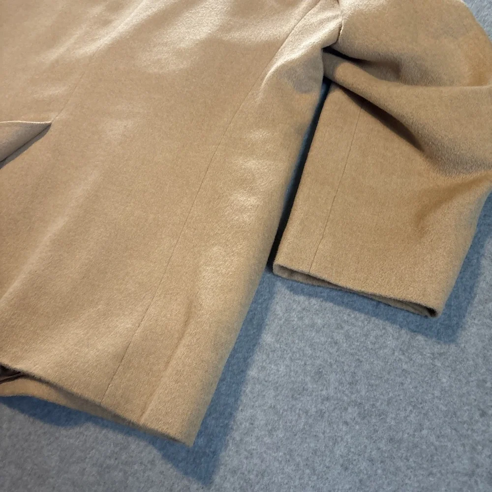 Chaps 100% Camel Hair‎ Beige Blazer Men's 46R RN-69456 Very Good Cond.